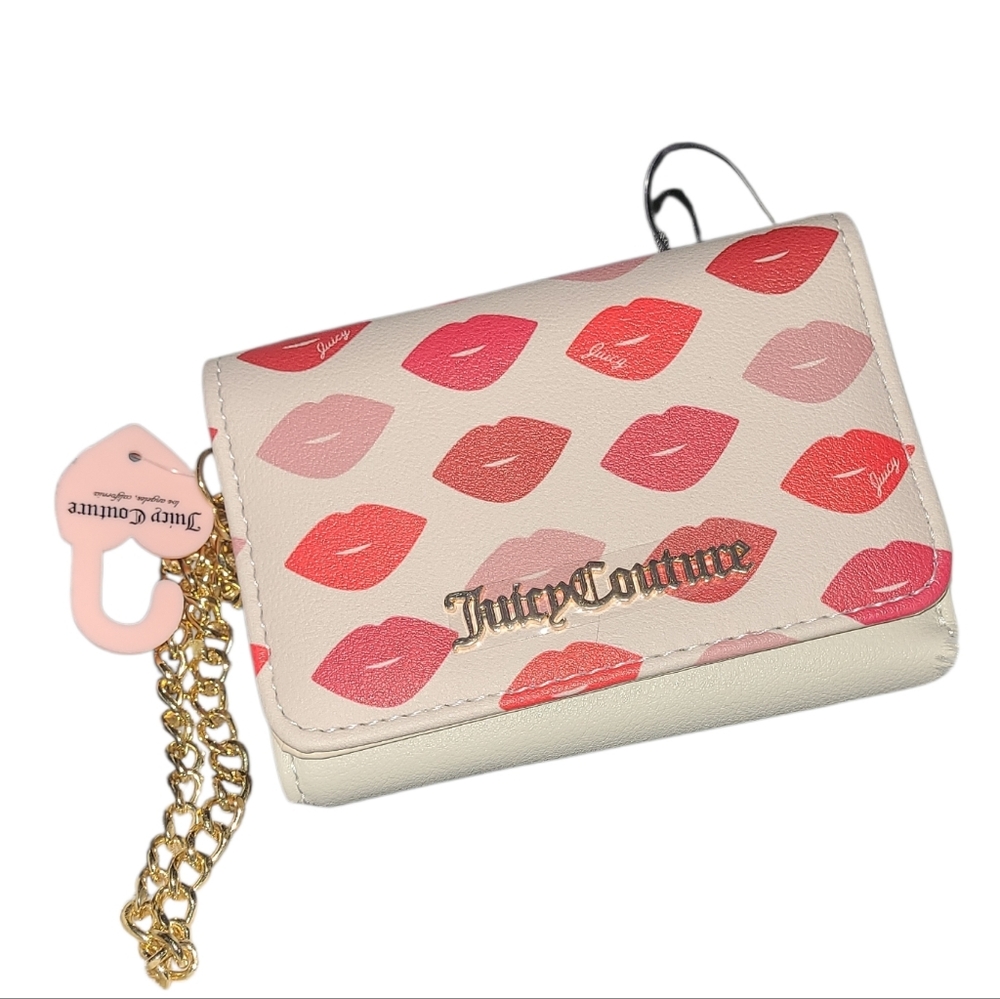 Juicy Couture Lip Print Wallet/Wrislet